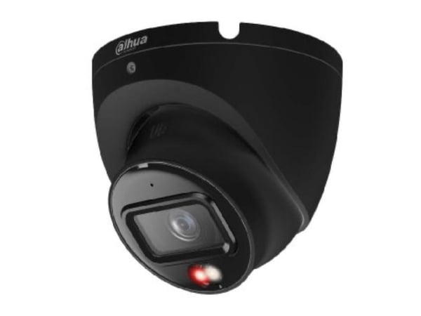 Dahua Technology IPC-HDW1839T-A-IL-0280B-S6, IP-säkerhetskamera, Inomhus & utomhus, Kabel, Tak, Svart, Turret