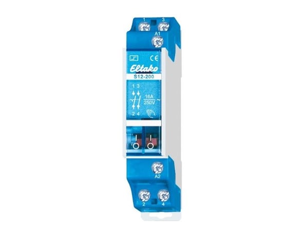 Eltako 21200030, Kiertokytkin, 1P, Sininen, 230 V, 16 A, 18 mm