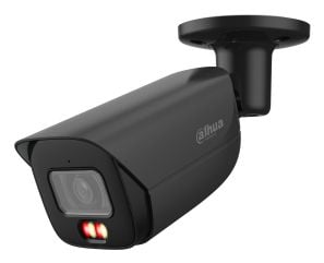 Dahua Technology IPC-HFW3849E-AS-IL, IP-turvakamera, Sisätila ja ulkotila, Langallinen, Katto/seinä, Musta, Luoti (muoto)