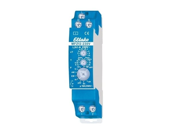 Eltako 23100530, Roterande brytare, 1P, Blå, 230 V, 16 A, 18 mm Eltako 23100530, Roterande brytare, 1P, Blå, 230 V, 16 A, 18 mm