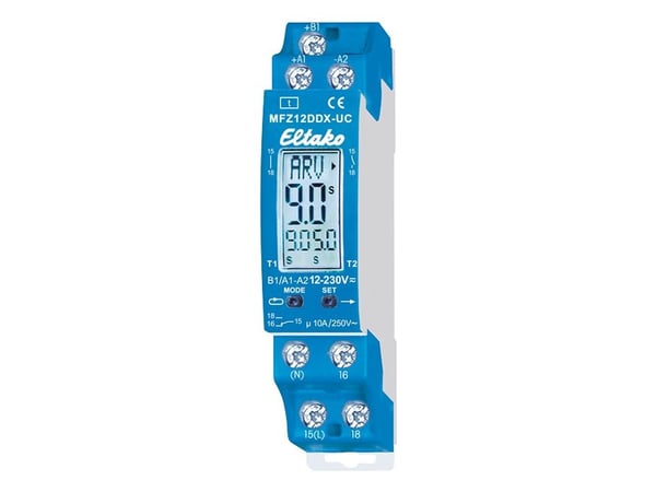 Eltako 23001004, Roterande brytare, 1P, Blå, 230 V, 16 A, 18 mm
