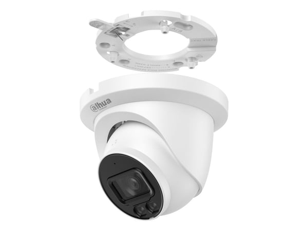 Dahua Technology WizSense IPC-HDW2649TM-S-IL-0280B, IP-sikkerhetskamera, Innendørs, Koblet med ledninger (ikke trådløs), 120 dB, Tak/vegg/stang, Hvit