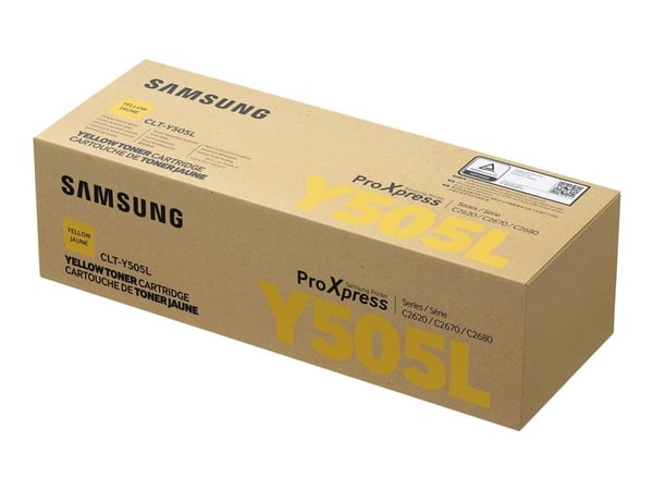 Toner HP Samsung CLT-Y505L H-Yield Gul | 3500 sider | SL-C2620DW/C2670FW