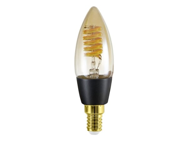 EGLO 110402, Smartpære, Rav, LED, Glass, E14, C35