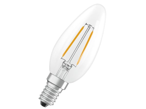 Osram LED Classic B, 1,8 W, 25 W, E14, 250 lm, 15000 h, varmhvit