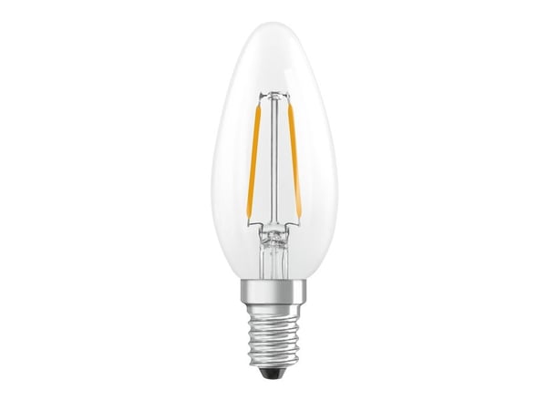 Osram LED Classic B, 1,8 W, 25 W, E14, 250 lm, 15000 h, varmhvit