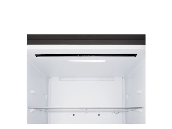 LG GBBSJ10EEP - Kjøleskap/fryser - bunnfryser - Wi-Fi - bredde: 59.7 cm - dybde: 67.4 cm - høyde: 186 cm - 333 liter - Klasse E - essence matte black