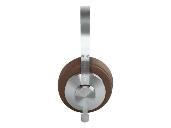 Muse M-298 SBR, Ledning & Trådløs, Samtaler/musikk, 20 - 20000 Hz, 240 g, Hodesett, Brun, Sølv