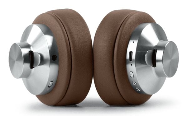 Muse M-298 SBR, Ledning & Trådløs, Samtaler/musikk, 20 - 20000 Hz, 240 g, Hodesett, Brun, Sølv