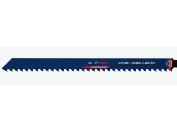 Bosch Expert 2 608 900 411, Frem- og tilbakegående sagblad, Tre, Karbid, Blå, 25 cm, 8,5 mm