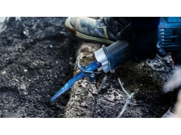 Bosch Expert 2 608 900 411, Frem- og tilbakegående sagblad, Tre, Karbid, Blå, 25 cm, 8,5 mm