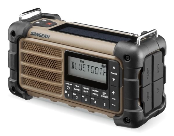 Sangean MMR-99, Bærbar, Digitalt, DAB+, FM, 4 O, 3,56 cm (1.4"), LCD
