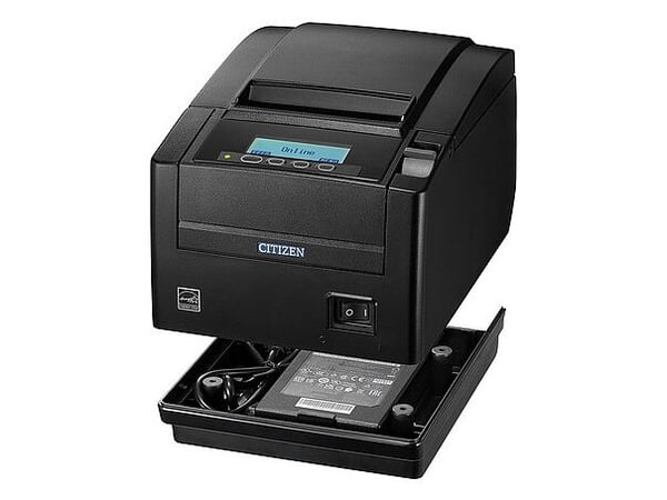 Citizen CT-S801III - Kvitteringsskriver - direktetermisk - Rull (8,25 cm) - 203 dpi - inntil 500 mm/sek - USB 2.0 - kutter - svart