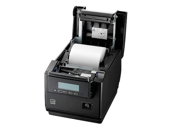 Citizen CT-S801III - Kvitteringsskriver - direktetermisk - Rull (8,25 cm) - 203 dpi - inntil 500 mm/sek - USB 2.0 - kutter - svart