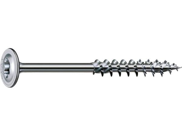 SPAX 251010801005 Tallerkenskruer 8 mm 100 mm T-profil Stål Hærdet 50 stk