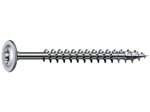 SPAX 251010801005 Tallerkenskruer 8 mm 100 mm T-profil Stål Hærdet 50 stk