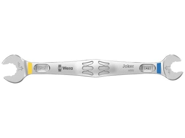 Wera DOBBELSIDIG ÅPEN NØKKELJOKER 6*7MM