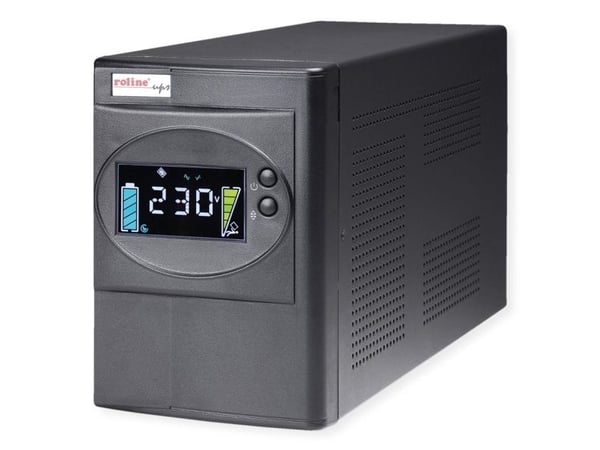 ROLINE LineSecure III 1500 Tower, Linje-Interactive, 1,5 kVA, 1200 W, Ren sinus, 100 V, 240 V