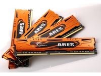 G.Skill ARES - DDR3 - sett - 32 GB: 4 x 8 GB - DIMM 240-pin - 1600 MHz / PC3-12800 - CL10 - 1.5 V - ikke-bufret - ikke-ECC