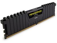 DIMM 32 GB DDR4-2400(2x 16 GB)Dual-Kit(svart, CMK32GX4M2A2400C14, Vengeance LPX, INTEL XMP)