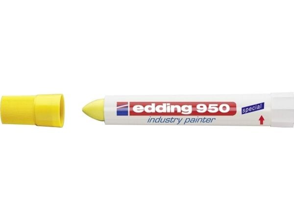 Edding teollinen tussi 950, keltainen (EG1025)