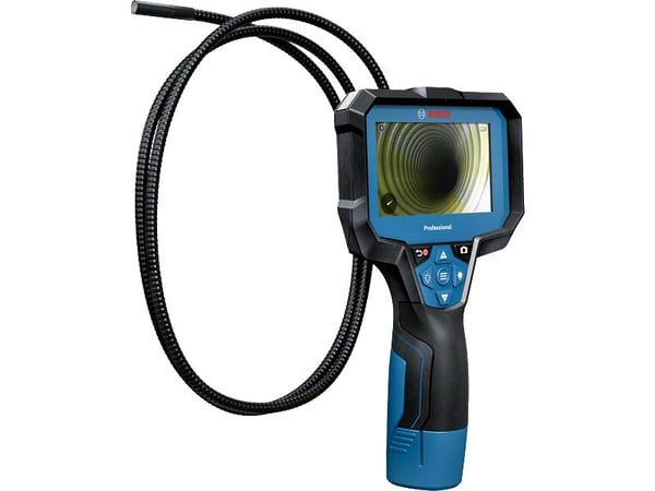 Bosch GIC 12V-4-23 C, 800 x 480 pixlar, 10,9 cm (4.3"), 75°, 8,3 mm, Flexibel sond, Blå