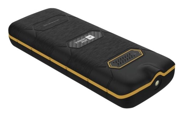 AGM M9F 4G Floating, Perusmalli, Kaksois-SIM, 6,1 cm (2.4"), 2 MP, 1000 mAh, musta, Oranssi