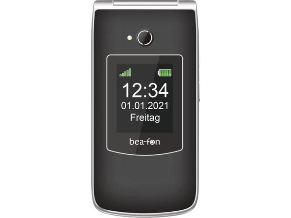 Beafon SL645, Avattava, Yksittäinen SIM, 7,11 cm (2.8"), 3 MP, 1000 mAh, musta, Hopea