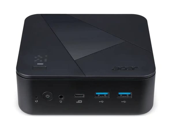 Acer Revo Box AI RB102-LNL - Barebone - mini-PC 1 x Core Ultra 7 256V / inntil 4.8 GHz - RAM 16 GB - SSD 1.024 TB - Intel Arc Graphics 140V - Bluet...