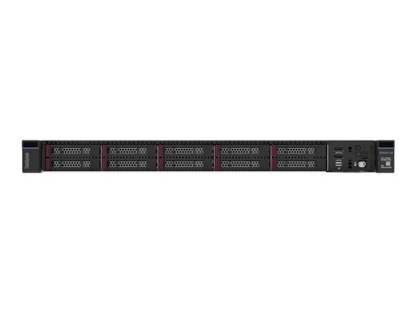 Lenovo ThinkSystem SR630 V4 7DG9 - Server - rackmonterbar 1U - toveis - 1 x Xeon 6515P / inntil 3.8 GHz - RAM 32 GB - hot-swap 2.5" brønn(er) - SSD...