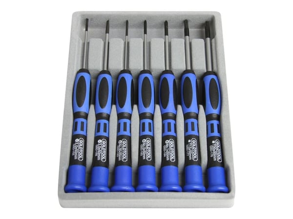 Startech 7 Piece Precision Screwdriver Computer Tool Kit with Carrying Case - Screwdriver kit - CTK100P - Skruetrekkersett