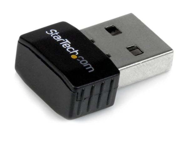 Startech USB 2.0 300 Mbps Mini Wireless-N Network Adapter - 802.11n 2T2R WiFi Adapter - USB Wireless Adapter - N300 Wireless NIC (USB300WN2X2C) - N...