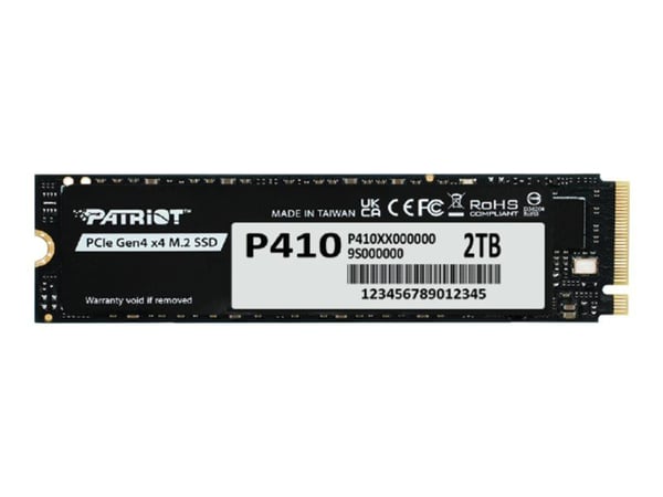 PATRIOT SSD Patriot 2 TB M.2 P410 PCIe 4.0 5000/4500 (P410P2TBM28H)