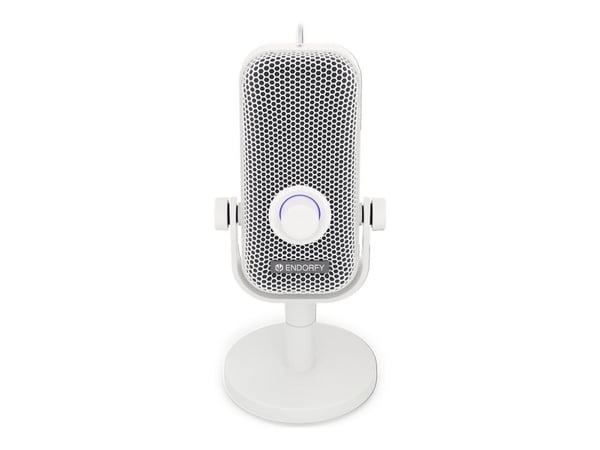 Endorfy Solum Voice S Onyx hvit mikrofon