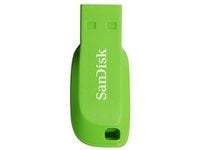 SanDisk Cruzer Blade - USB flash-enhet - 16 GB - USB 2.0 - elgrön