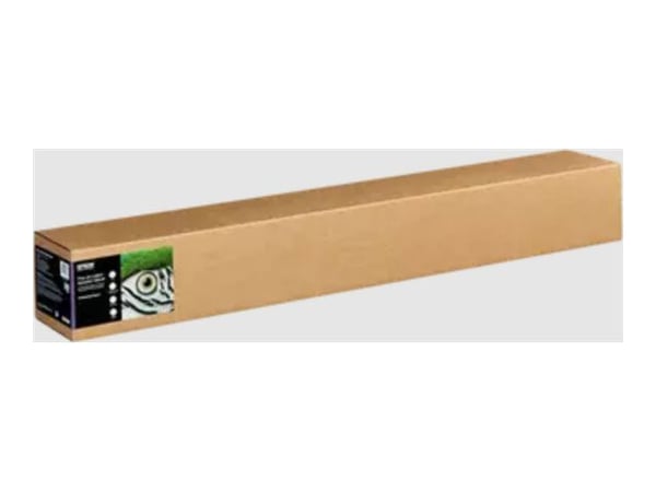 Epson Fine Art II - Bomull - strukturert matt - 515 mikroner - naturlig hvitt - Rull (111,8 cm x 15 m) - 300 g/m² - 1 rull(er) boks - klutepapir