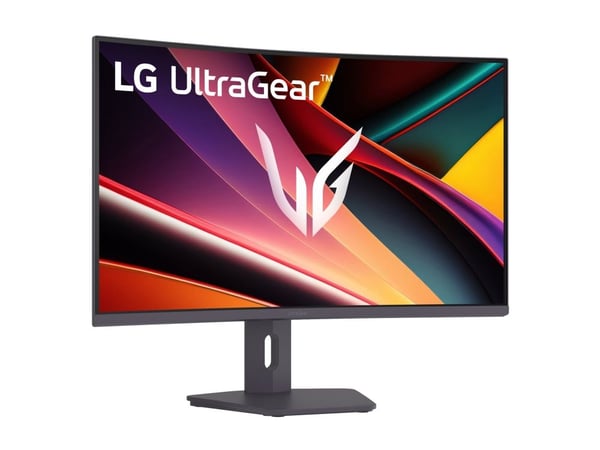 LG UltraGear 32G600A-B - LED-skjerm - gaming - kurvet - 32" - 2560 x 1440 QHD @ 180 Hz - VA - 300 cd/m² - 3000:1 - HDR10 - 1 ms - 2xHDMI, DisplayPort