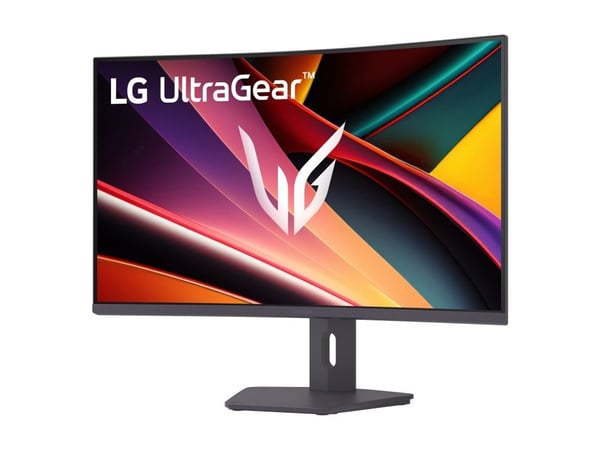 LG UltraGear 32G600A-B - LED-skärm - spel - böjd - 32" - 2560 x 1440 QHD @ 180 Hz - VA - 300 cd/m² - 3000:1 - HDR10 - 1 ms - 2xHDMI, DisplayPort
