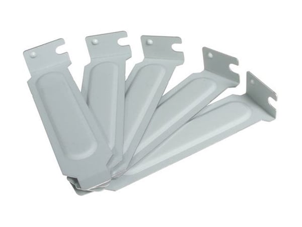 Startech Steel Low Profile Expansion Slot Cover Plate - System slot blanking panel (pack of 5) - PLATEBLANKLP - Blindpanel for systemspor (en pakke 5)