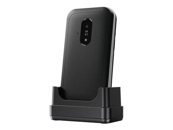 Doro Leva E22, Simpukka, Yksittäinen SIM, 7,11 cm (2.8"), 0,3 MP, 1150 mAh, musta, Valkoinen