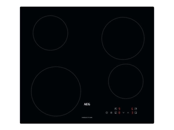 AEG 3000 IBB64200CB - Induktionshäll - 4 kokplattor - Fördjupning - bredd: 56 cm - djup: 49 cm - ramlös - svart