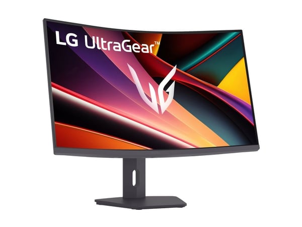 LG UltraGear 32G600A-B - LED-skjerm - gaming - kurvet - 32" - 2560 x 1440 QHD @ 180 Hz - VA - 300 cd/m² - 3000:1 - HDR10 - 1 ms - 2xHDMI, DisplayPort