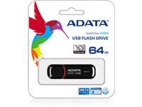ADATA DashDrive UV150 - USB flash-enhet - 64 GB - USB 3.0 - svart