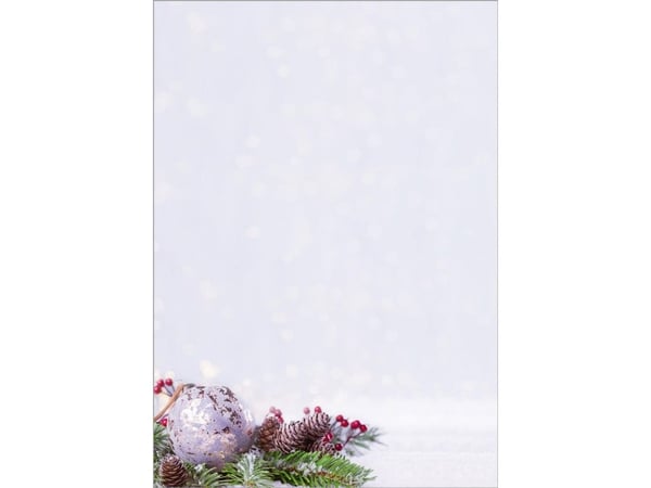 Sigel Julbrevpapper Charmigt julmotiv DIN A4 90 gsm 25 ark - 90 gsm - A4 (DP443)