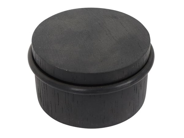 Home>it® pyöreä ovipysäytin Ø76×45 mm tammi musta