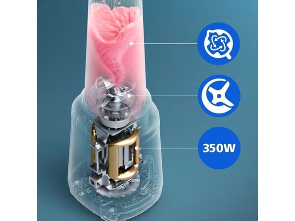 Philips Opal HR2670/00-blendere, Bord juicepresse, Isknusing, 350 W, Hvit