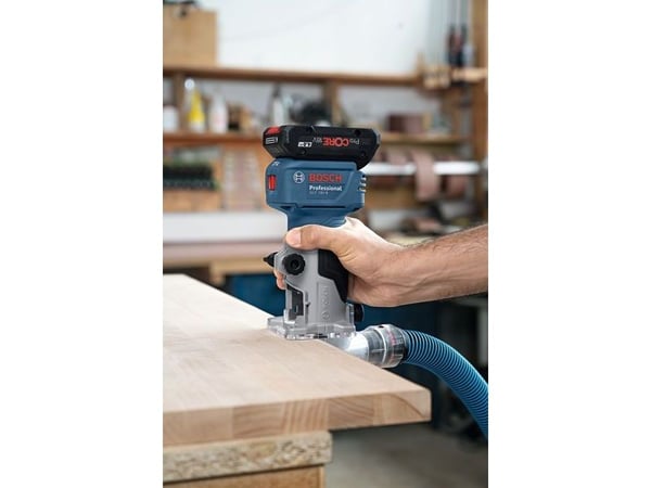 Bosch GLF 18V-8, børsteløs, svart, blå, 30000 o/min, 6, 6,35 (1/4"), 8 (5/16"), 10000 o/min, 89 dB - SOLO