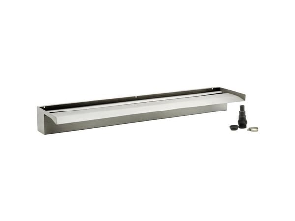 Oase 70773 Waterfall XL 90 vattenfall i rostfritt stål (L x B x H) 200 x 900 x 100 mm 1 st