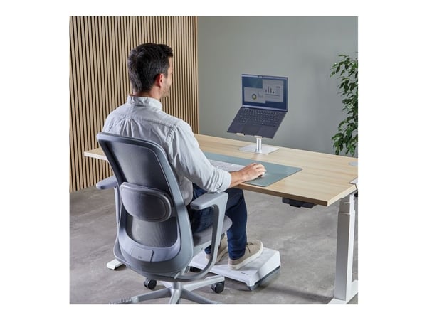 Fellowes Alumia - Notebookstativ - skrivebord - inntil 15" - sølv
