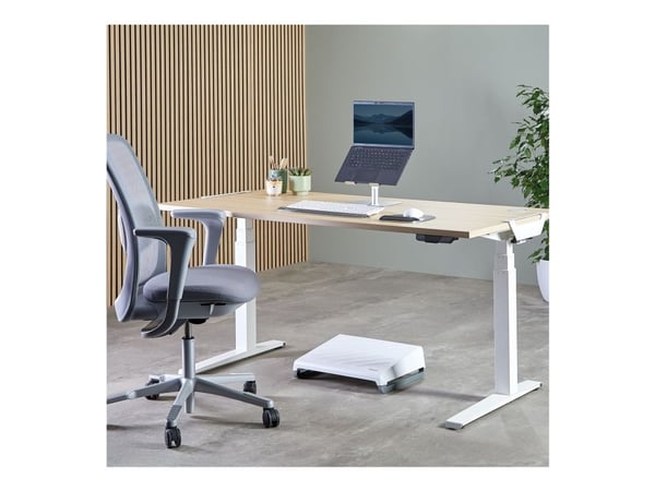 Fellowes Alumia - Notebookstativ - skrivebord - inntil 15" - sølv